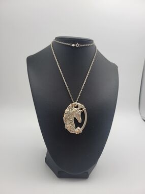Vintage Sterling Silver Gorham Unicorn Necklace